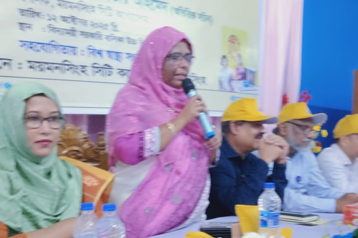 ময়মনসিংহে উৎসব মুখর পরিবেশে টাইফয়েডের টিকাদান শুরু