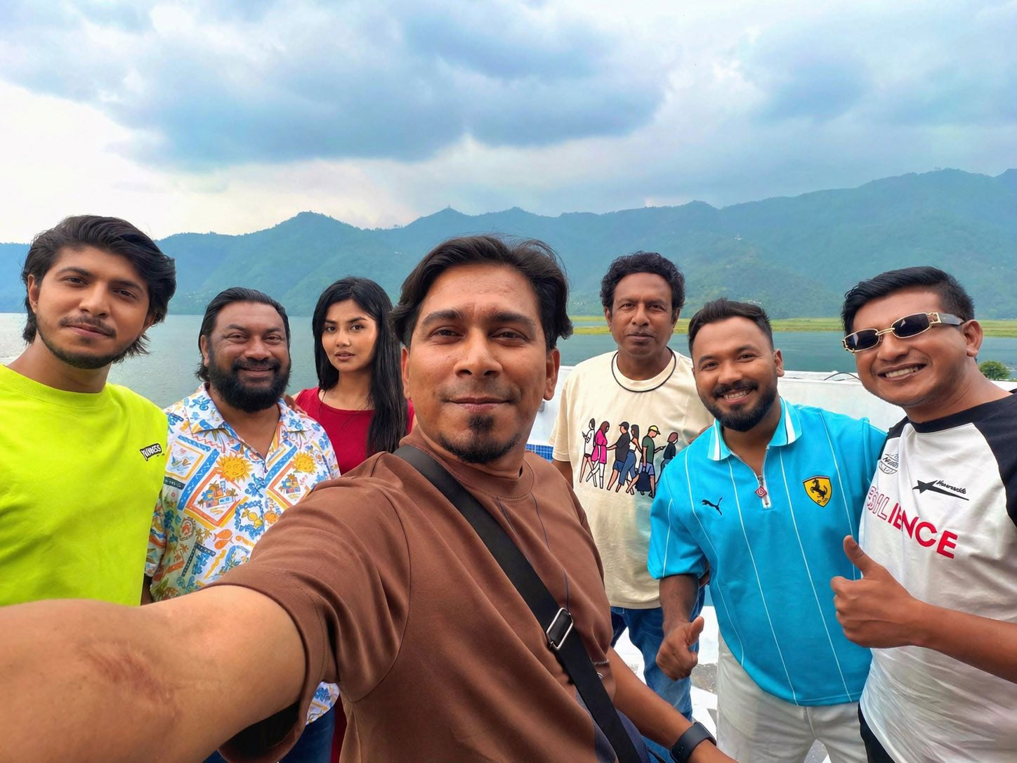 ছবি: অভিনেত্রীর ফেসবুক থেকে।