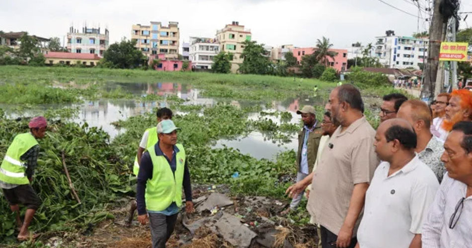 সিলেটে ২০০ শতকের পুকুর উদ্ধার